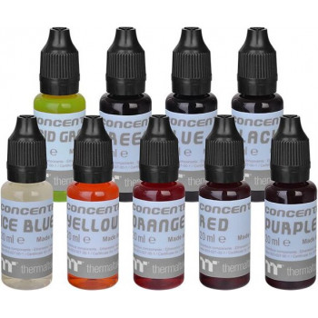 Kit de concentrado de líquido de refrigeração Thermaltake TT Premium CL-W221-OS00SW-A, 9 x 20 ml