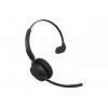 Jabra Evolve3 45 Mono UC auscultadores com microfone, LINK 390c e base de carregamento, pretos