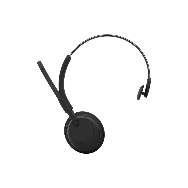 Jabra Evolve3 45 Mono UC auscultadores com microfone, LINK 390c e base de carregamento, pretos