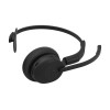 Jabra Evolve3 45 MS Mono auricular com microfone e Link 390c, supra-auricular, Bluetooth, preto