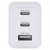 dbramante1928 CI70CCWH4436 transformador, 70 W, 2x USB-C + 1x USB-A, ficha UE, branco
