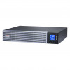 APC Easy UPS On-Line SRVL1KRIRK UPS, 1000 VA / 900 W, Li-Ion, rack 2U, com kit de calhas