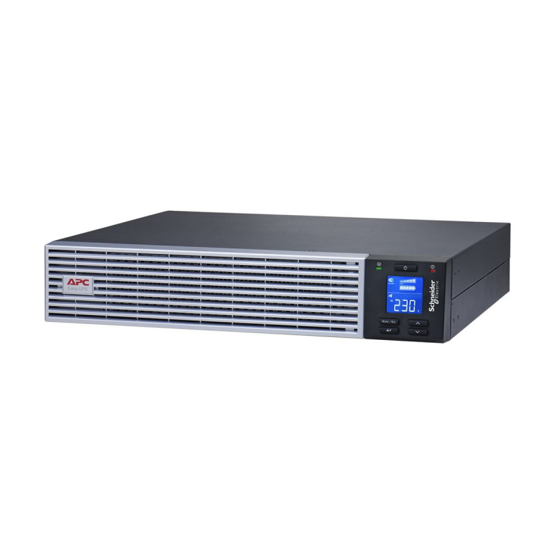 APC Easy UPS On-Line SRVL1KRIRK UPS, 1000 VA / 900 W, Li-Ion, rack 2U, com kit de calhas