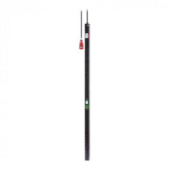 APC Easy PDU EPDU2116SMBO unidade de distribuição de energia para rack com medição e comutação por saída, ZeroU, 16 A, 230 V, 20 x C13 e 4 x C19, cabo de 3 m