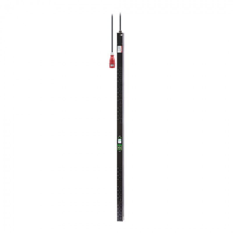 APC Easy PDU EPDU2116SMBO unidade de distribuição de energia para rack com medição e comutação por saída, ZeroU, 16 A, 230 V, 20 x C13 e 4 x C19, cabo de 3 m