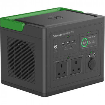 APC Schneider OffGrid 730 PPS730-UK estação de energia portátil, 738 Wh, tomadas UK