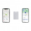 XD Design Connects FindIt Dual RCS localizador em formato de cartão para carteira, Apple Find My e Android Find Hub, P301.6403