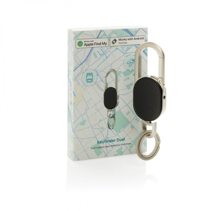 XD Design Connects Keyfinder Dual localizador de chaves, Apple e Android Find, P301.1601