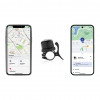 XD Design Connects Bike Finder Dual campainha de bicicleta com localizador, Apple e Android Find, IPX6, P301.1401