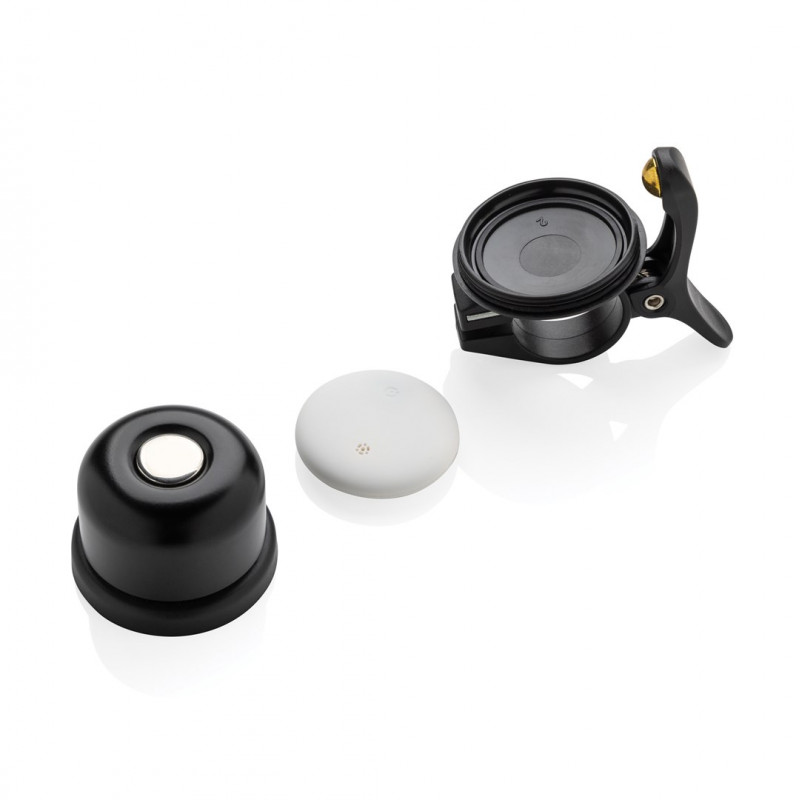 XD Design Connects Bike Finder Dual campainha de bicicleta com localizador, Apple e Android Find, IPX6, P301.1401