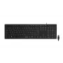 Speedlink NIALA SL-640008-BK teclado, preto, disposição alemã
