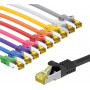 Goobay 69941 cabo de rede Cat.7 S/FTP PiMF, 3 m, conjunto em 10 cores