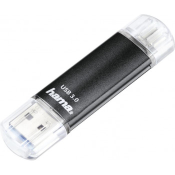 Hama Laeta Twin pen USB, 16 GB, USB 3.2 Gen 1 (3.1 Gen 1), preta