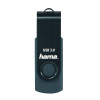 Hama Rotate pen USB, 256 GB, USB 3.0, azul-petróleo