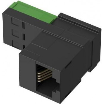 Hama adaptador telefónico, ficha T+T – tomada modular 8p4c