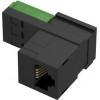Hama adaptador telefónico, ficha T+T – tomada modular 6p4c