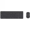 Hama WKM-300 conjunto de teclado e rato multidispositivo, sem fios, RF/Bluetooth, preto, QWERTZ DE