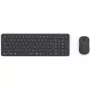 Hama WKM-300 conjunto de teclado e rato multidispositivo, sem fios, RF/Bluetooth, preto, QWERTZ DE
