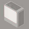 HAVN BF 360 painel lateral sólido, branco