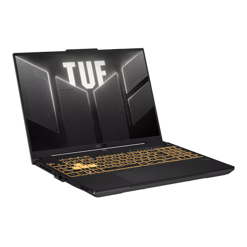 ASUS TUF Gaming F16 FX607VJR-TU305W computador portátil, Intel Core 5 205H, 16 GB DDR5, SSD de 512 GB, GeForce RTX 3050 6 GB, Windows 11 Home, teclado US International, cinzento