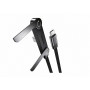 Vakoss TC-U570 cabo USB-C para USB-C com função de suporte, 100 W, 1 m, preto