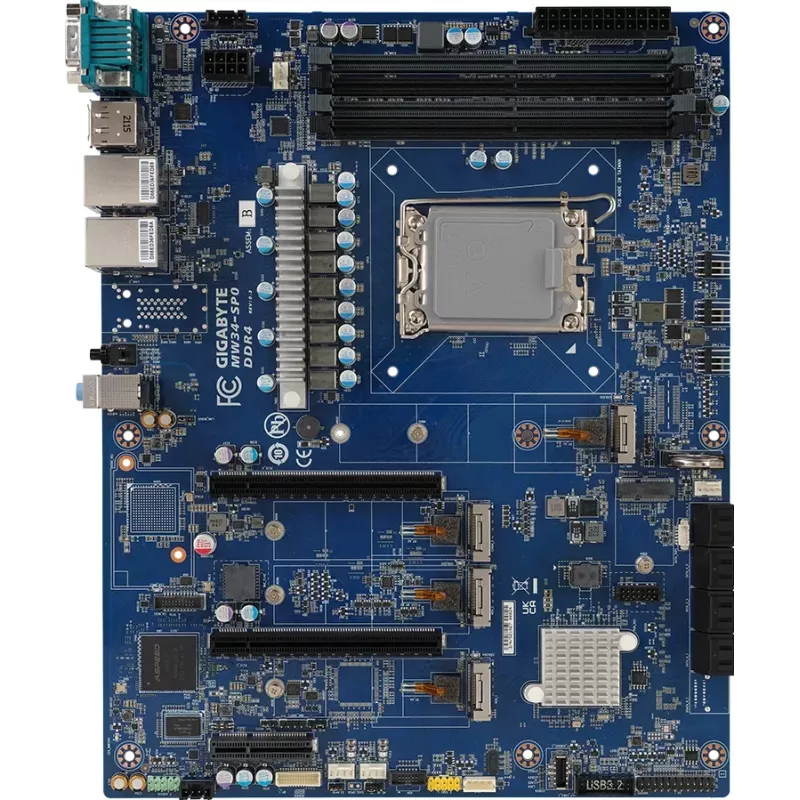 Gigabyte MW34-SP0 Rev. 1.0 placa-mãe, ATX, socket 1700, DDR4