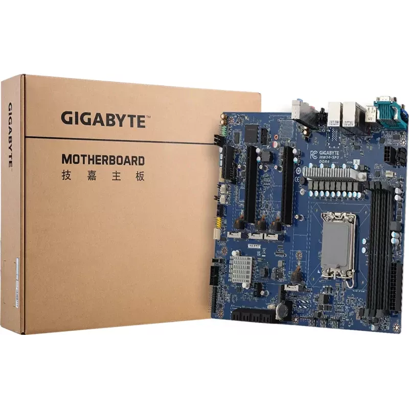 Gigabyte MW34-SP0 Rev. 1.0 placa-mãe, ATX, socket 1700, DDR4