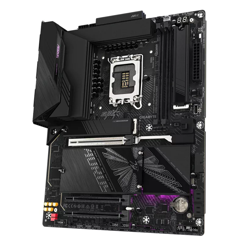 Gigabyte Z890 AORUS Elite Duo X placa-mãe, ATX, socket LGA1851, DDR5
