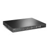 Switch de rede TP-Link JetStream TL-SG3428XPP-M2 gerido L2+, 2.5G Ethernet, PoE, 1U, preto