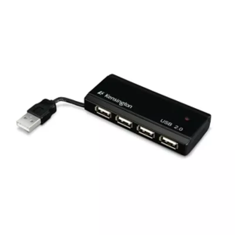 Kensington PocketHUB Mini hub USB 2.0, 4 portas (33399EU)
