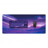 Dark Project Celestial XL tapete de rato para jogos, roxo