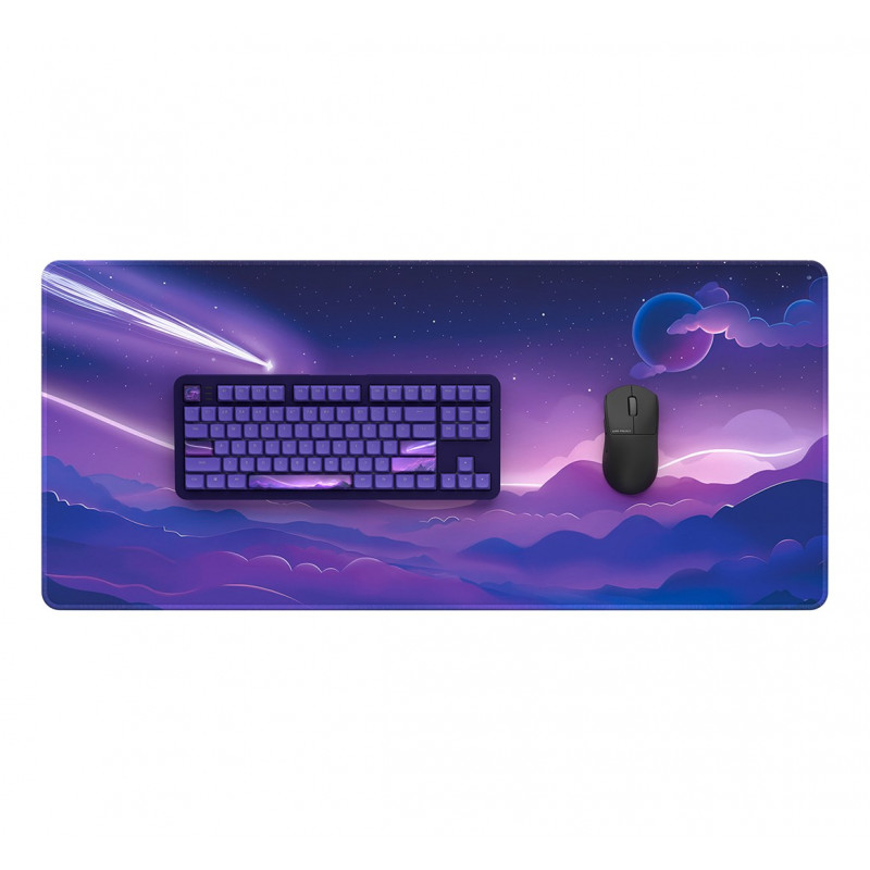 Dark Project Celestial XL tapete de rato para jogos, roxo