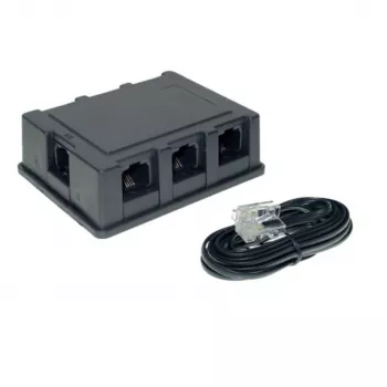 S/CONN maximum connectivity distribuidor ISDN de 6 vias, conjunto com cabo de ligação de 3,0 m, 71400-6SET