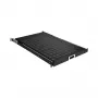 EFB Elektronik 691651ATS.12 prateleira extraível para rack de 19″ 1U, preto intenso RAL 9005
