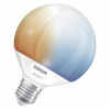 Osram Smart+ Matter Globe 95 100 827 865 TW lâmpada inteligente, E27, 14 W, branco ajustável, Wi-Fi