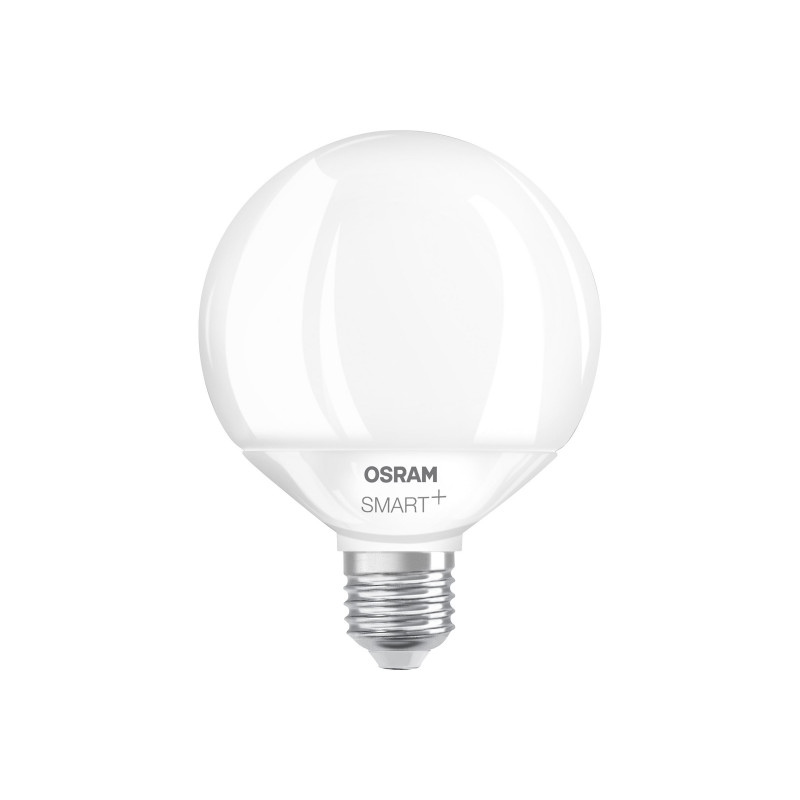 Osram Smart+ Matter Globe 95 100 827 865 TW lâmpada inteligente, E27, 14 W, branco ajustável, Wi-Fi
