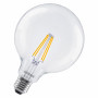 Osram SMART+ MATTER Filament Dimmable Classic Globe 827 lâmpada inteligente de filamento, E27, 6 W, branco quente, Wi-Fi