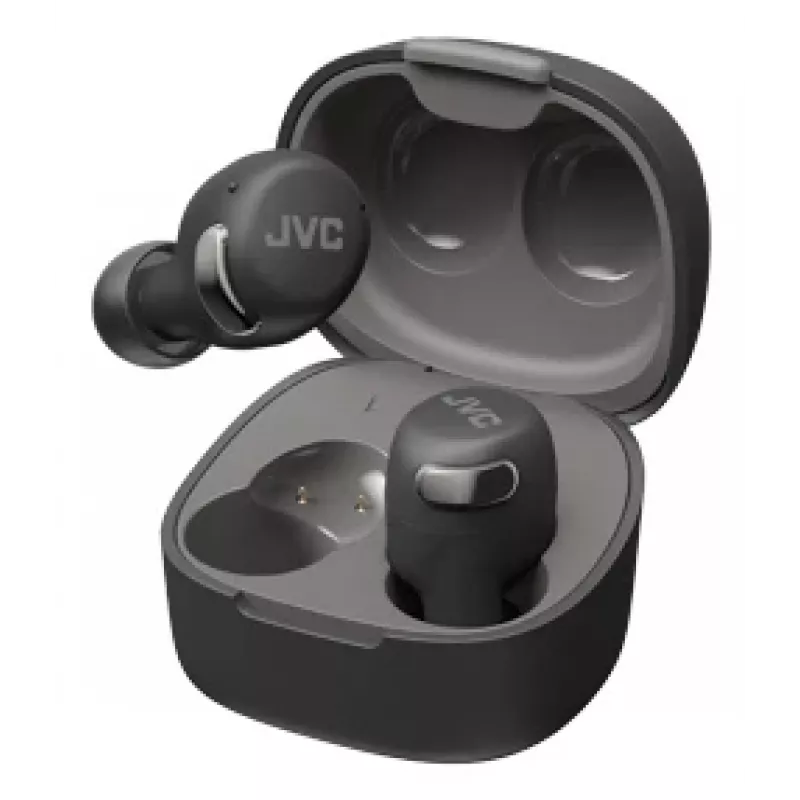 JVC HA-A30T2 auriculares True Wireless com cancelamento de ruído, Multipoint, antracite