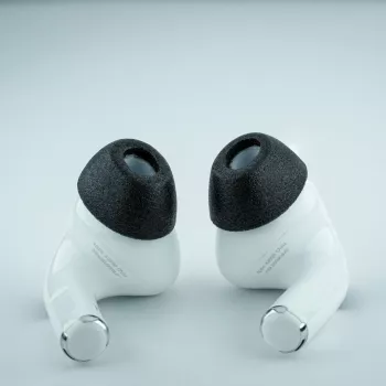 Comply MAX pontas para AirPods Pro, pretas, tamanho L