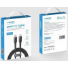 Veger CC03 cabo USB-C para USB-C, PD 48 V 5 A 240 W, 1,5 m, preto