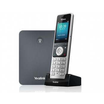 Yealink W76P telefone IP sem fios, 20 linhas, cinzento
