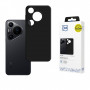 3mk Matt Case capa para Huawei Pura 70, preta