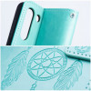 OEM capa flip Mezzo Book para Samsung S20 FE / S20 FE 5G, padrão apanhador de sonhos, verde
