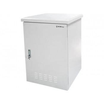 Alantec SZ-12U-600-600-01-S armário rack de parede para exterior 19 polegadas, 12U, 600x600, IP55, cinzento