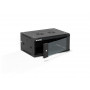 Alantec SW-4U-600-450-01-CF armário de parede para servidores de 19 polegadas 4U, 600x450, preto, montagem própria (Flat Pack)