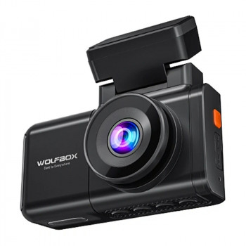 WOLFBOX X3 câmara para automóvel, frontal 2,5K + traseira 1080p, Wi-Fi, 64 GB
