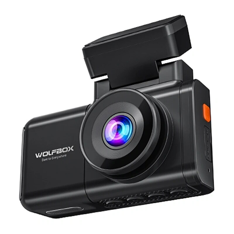 WOLFBOX X3 câmara para automóvel, frontal 2,5K + traseira 1080p, Wi-Fi, 64 GB