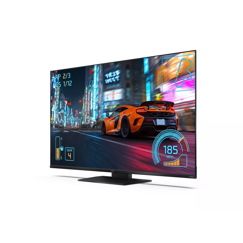 Sharp 55JR7265E televisor, 55 polegadas (139 cm), 4K Ultra HD QLED, Google TV