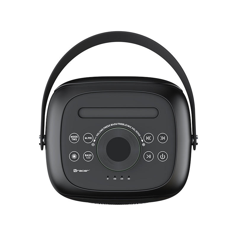 Tracer 47875 Poweraudio CRYSTAL 60 BT TWS coluna portátil, 60 W