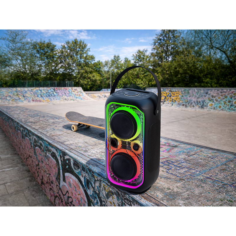 Tracer 47875 Poweraudio CRYSTAL 60 BT TWS coluna portátil, 60 W